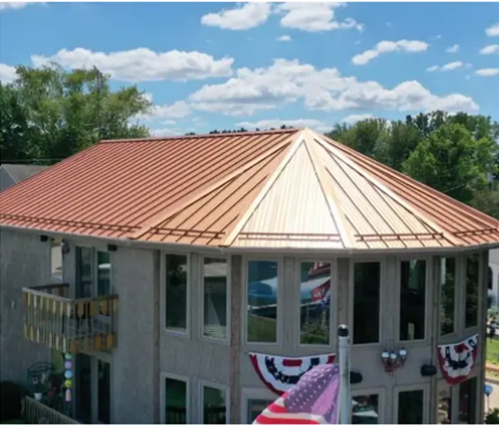 Flashing and seam work in Sandstone Lakes